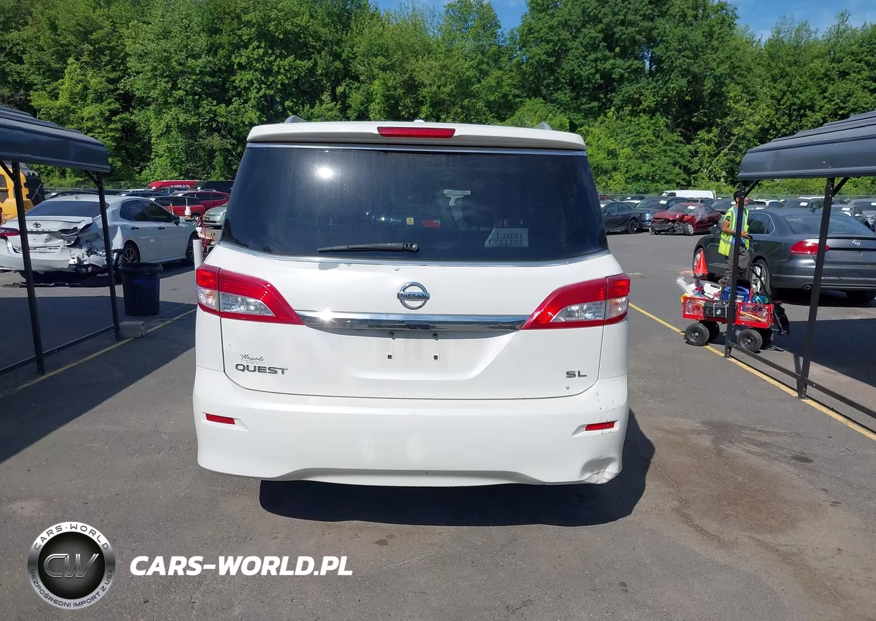 2014 Nissan Quest Sl VIN:JN8AE2KP8E9103413 - 16