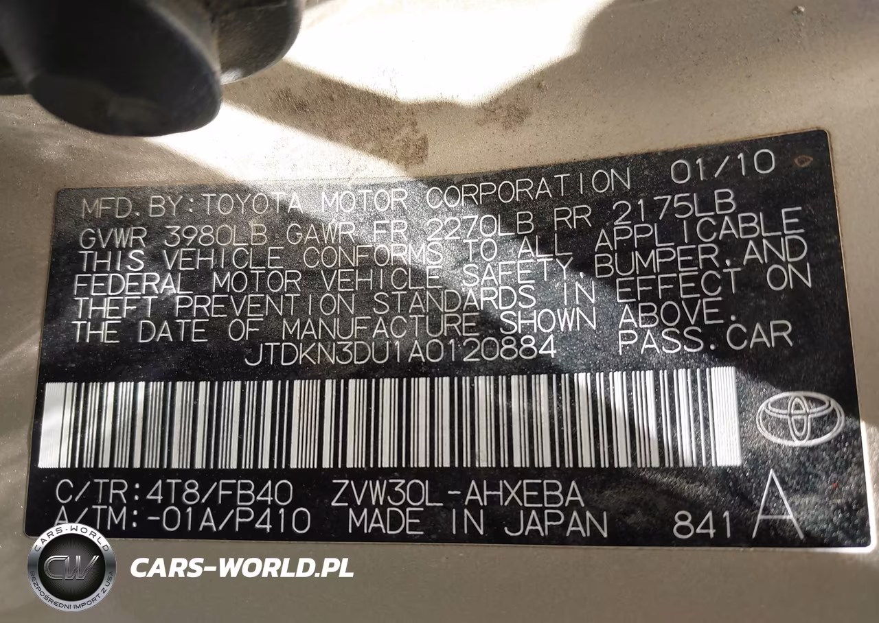 2010 Toyota Prius Ii VIN:JTDKN3DU1A0120884 - 9