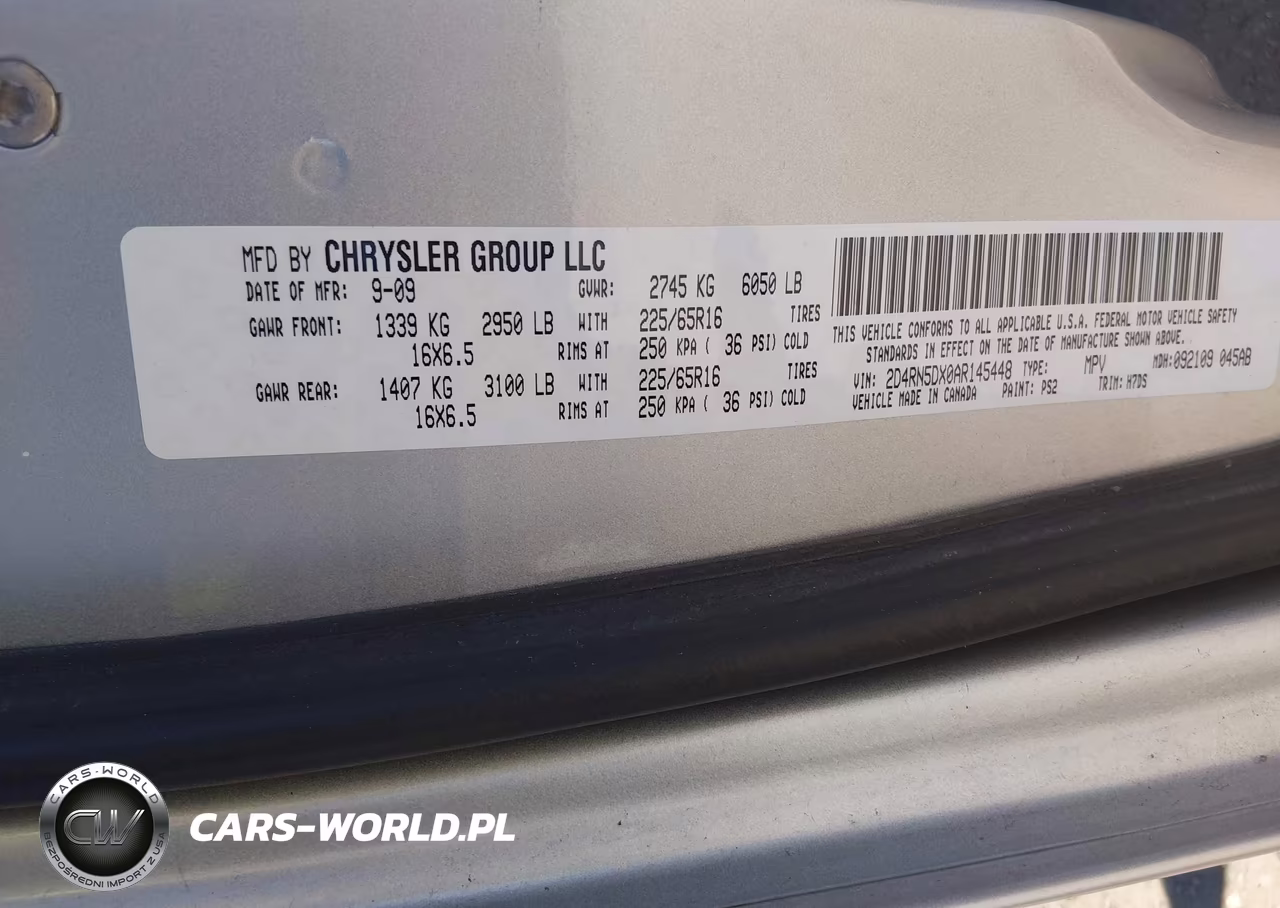 2010 Dodge Grand Caravan Sxt VIN:2D4RN5DX0AR145448 - 9