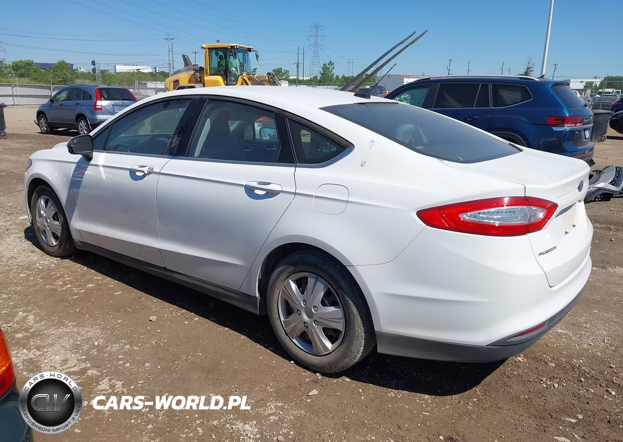 2014 Ford Fusion S VIN:1FA6P0G78E5376194 - 3