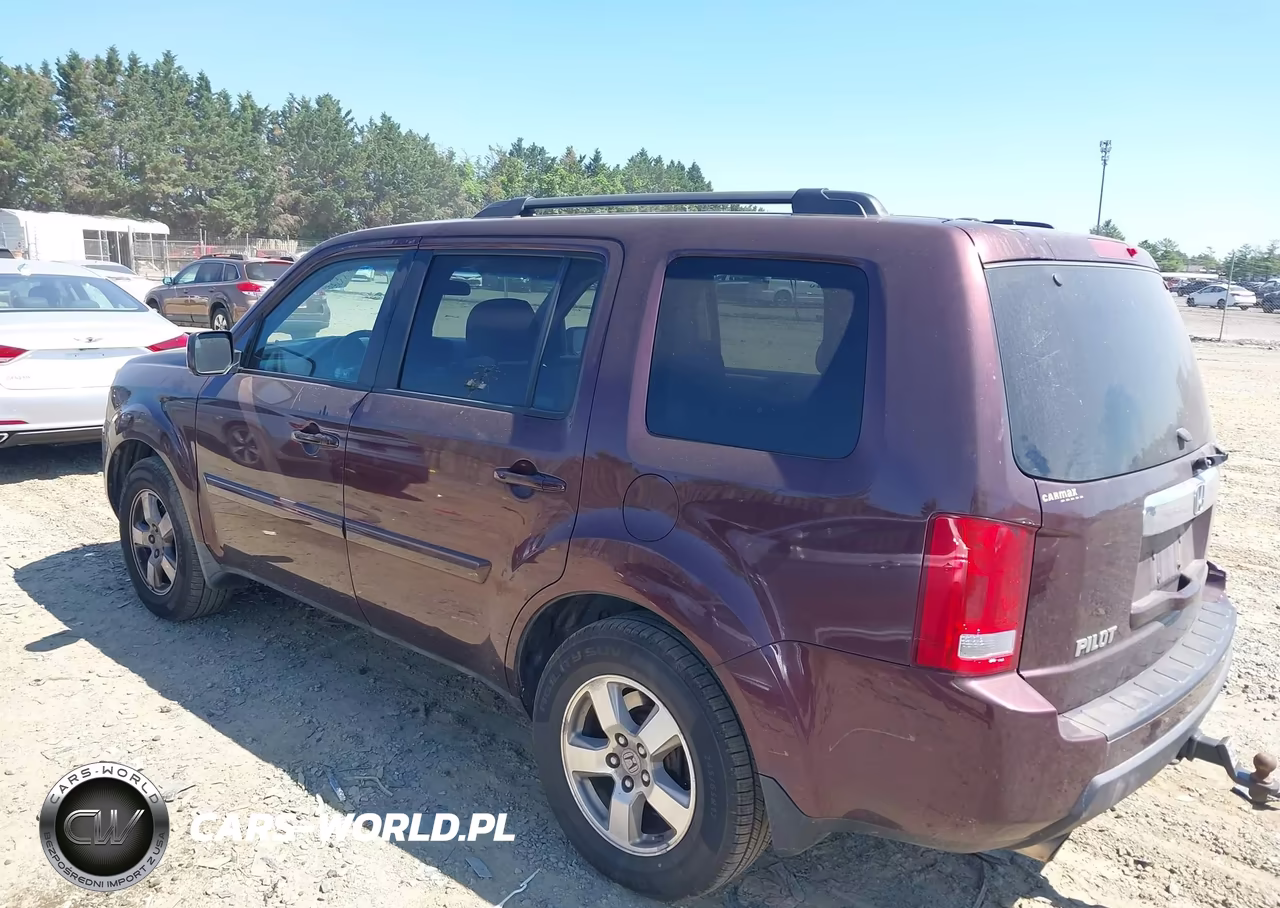 2009 Honda Pilot Ex VIN:5FNYF48439B047716 - 3