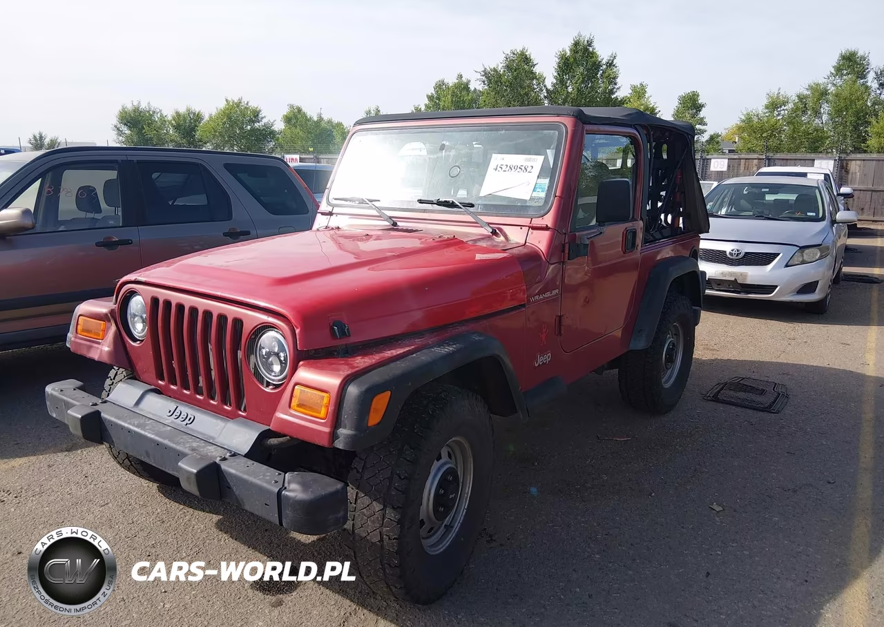 1999 Jeep Wrangler Se VIN:1J4FY29P5XP416555 - 2