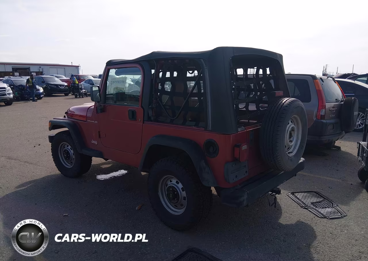 1999 Jeep Wrangler Se VIN:1J4FY29P5XP416555 - 3
