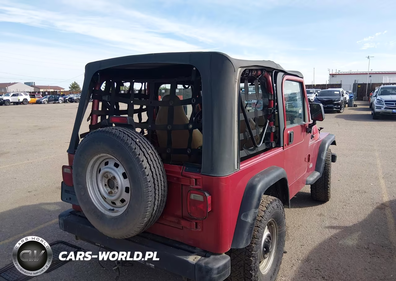 1999 Jeep Wrangler Se VIN:1J4FY29P5XP416555 - 4