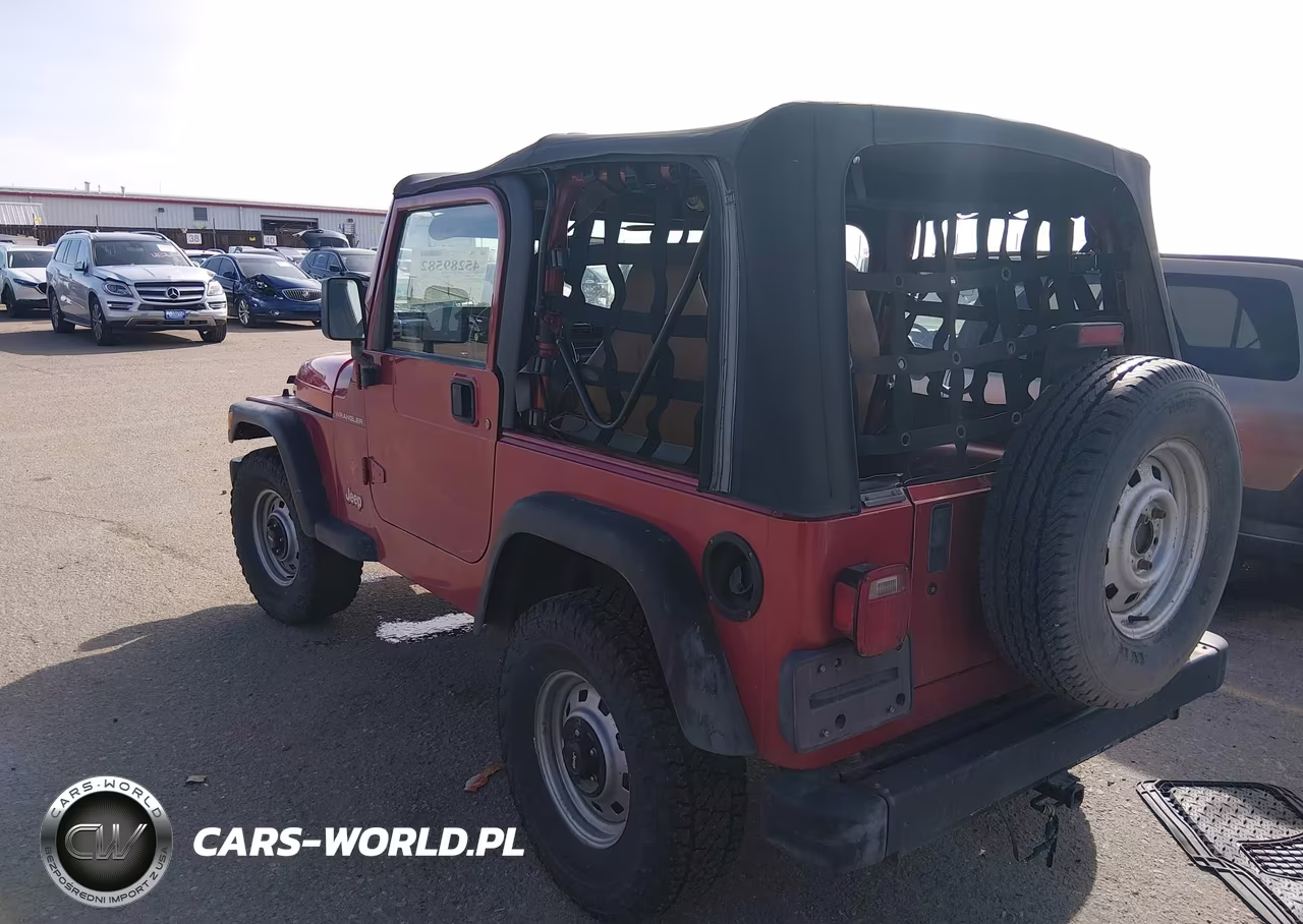 1999 Jeep Wrangler Se VIN:1J4FY29P5XP416555 - 8