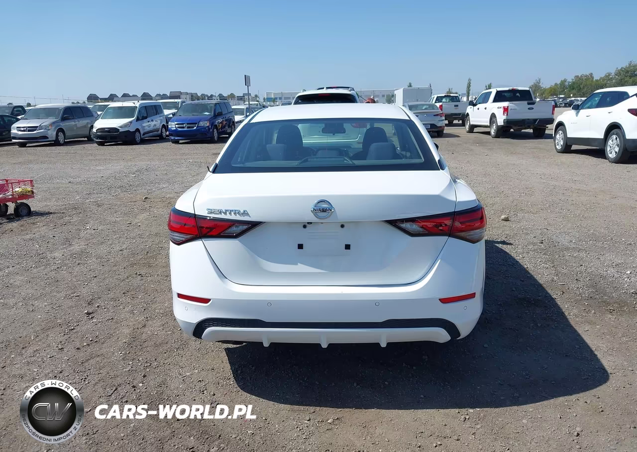 2022 Nissan Sentra S Xtronic Cvt VIN:3N1AB8BV5NY286448 - 17