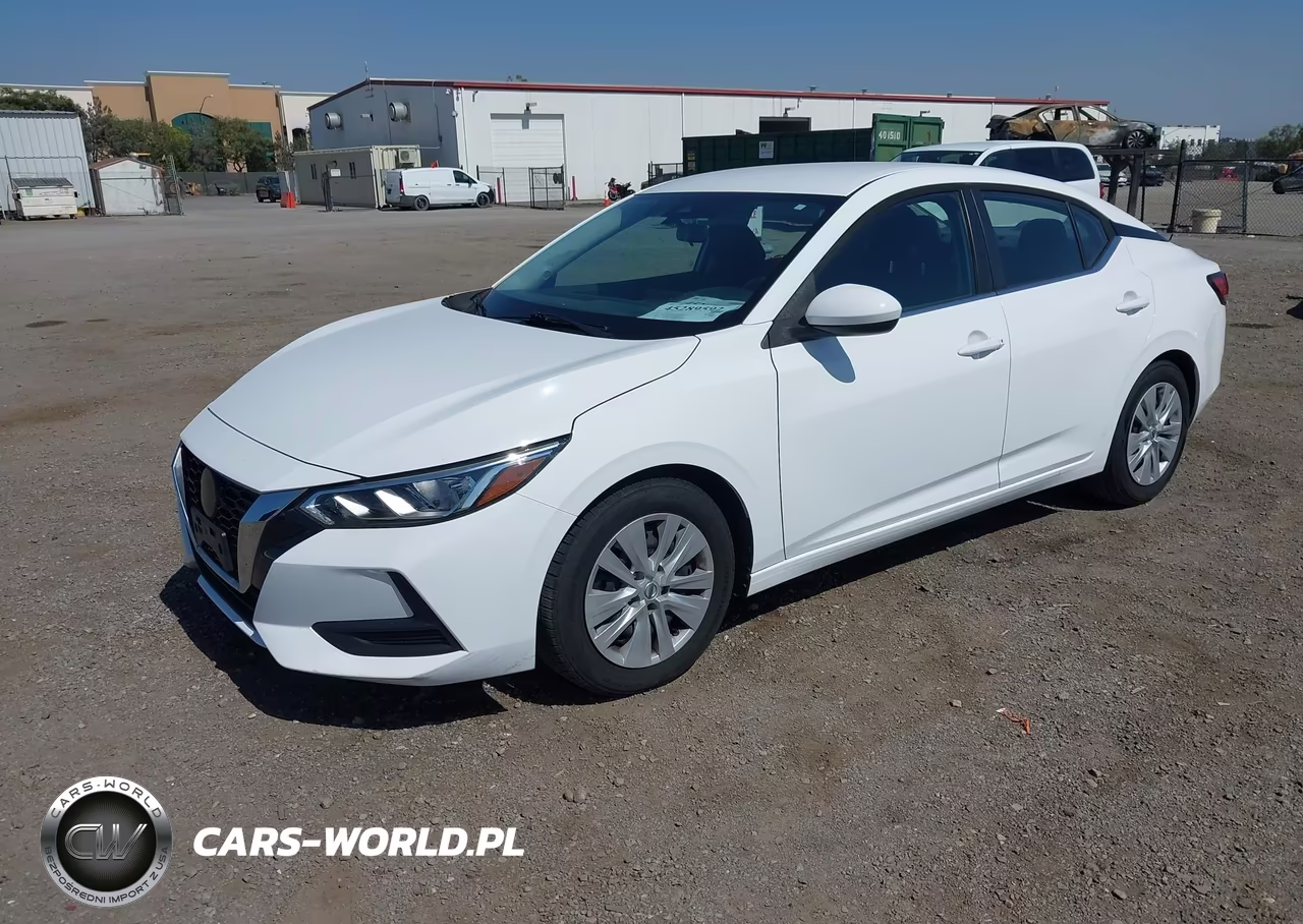 2022 Nissan Sentra S Xtronic Cvt VIN:3N1AB8BV5NY286448 - 2