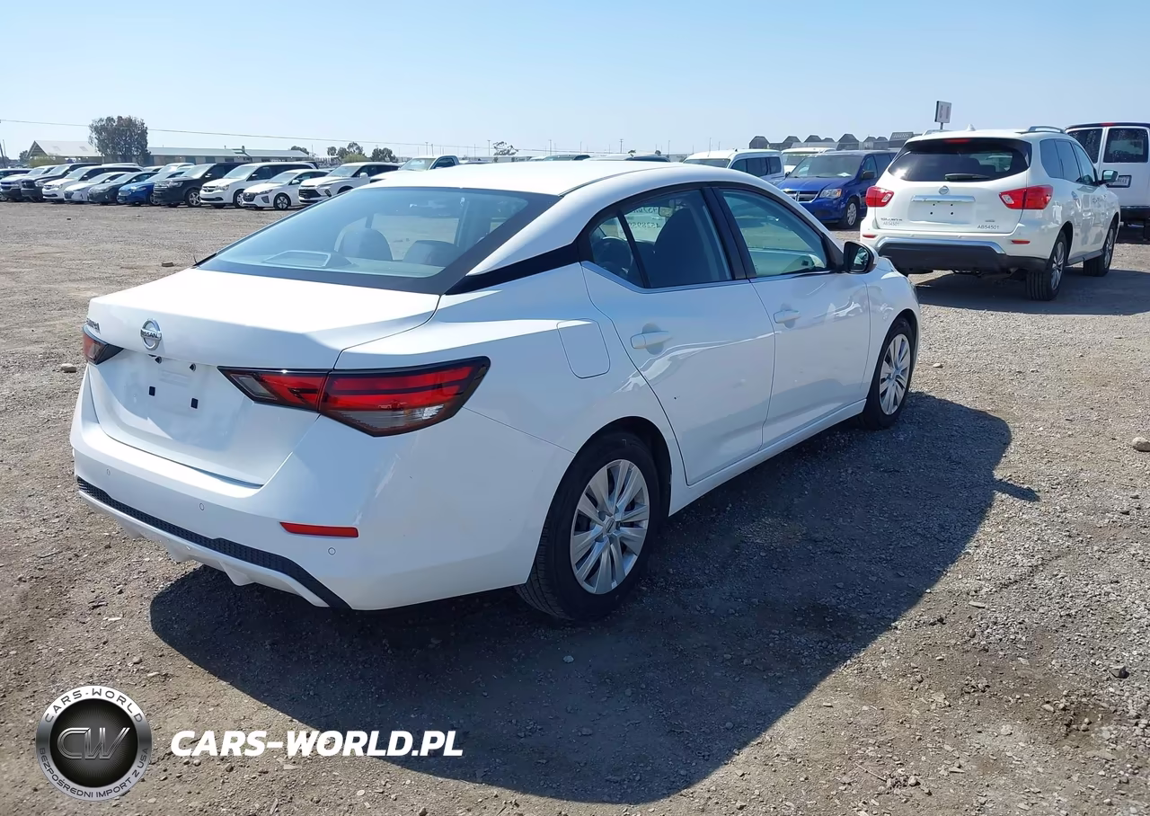 2022 Nissan Sentra S Xtronic Cvt VIN:3N1AB8BV5NY286448 - 4