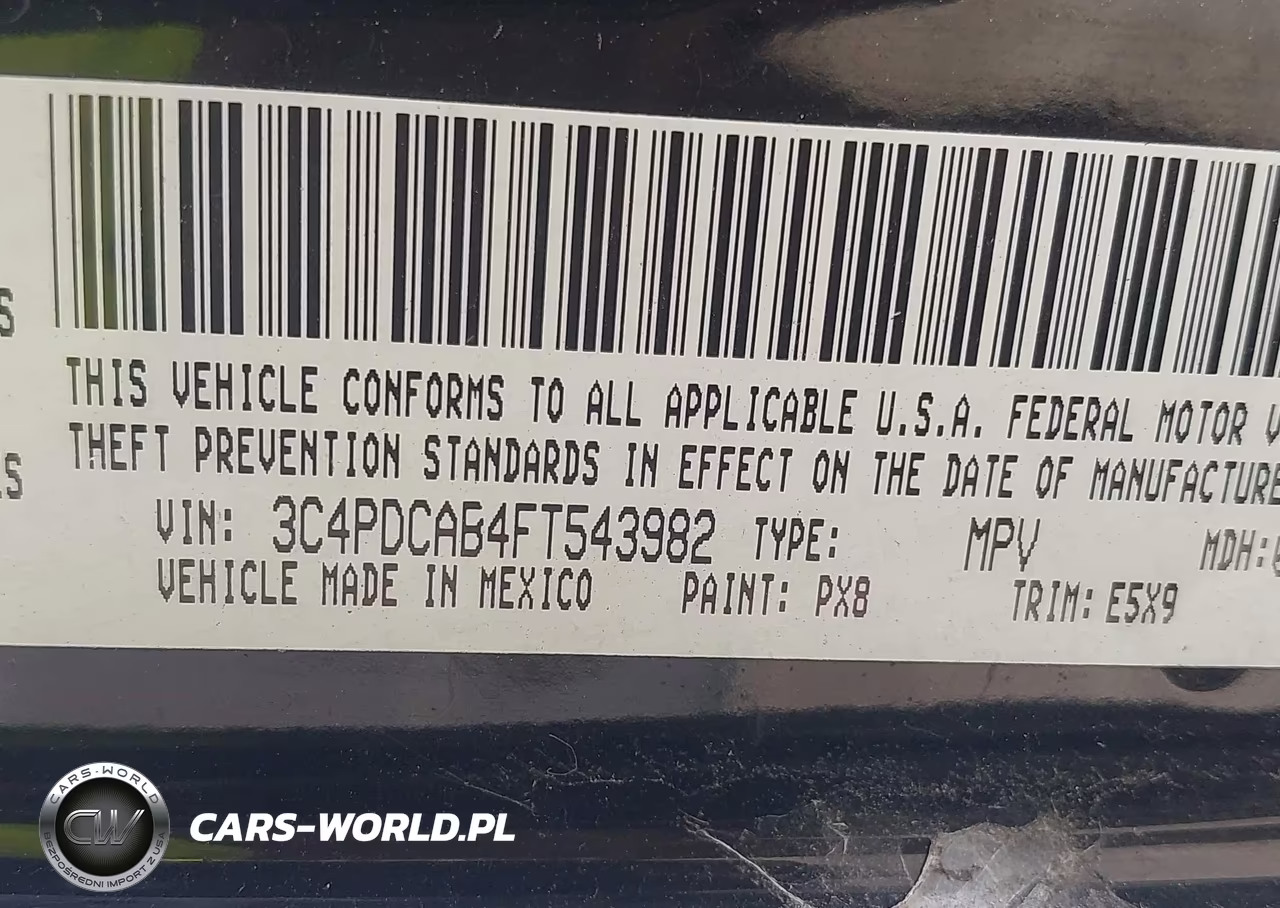 2015 Dodge Journey American Value Pkg VIN:3C4PDCAB4FT543982 - 9