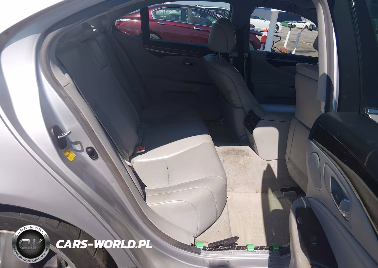2012 Lexus Ls 460 VIN:JTHBL5EF5C5112924 - 8