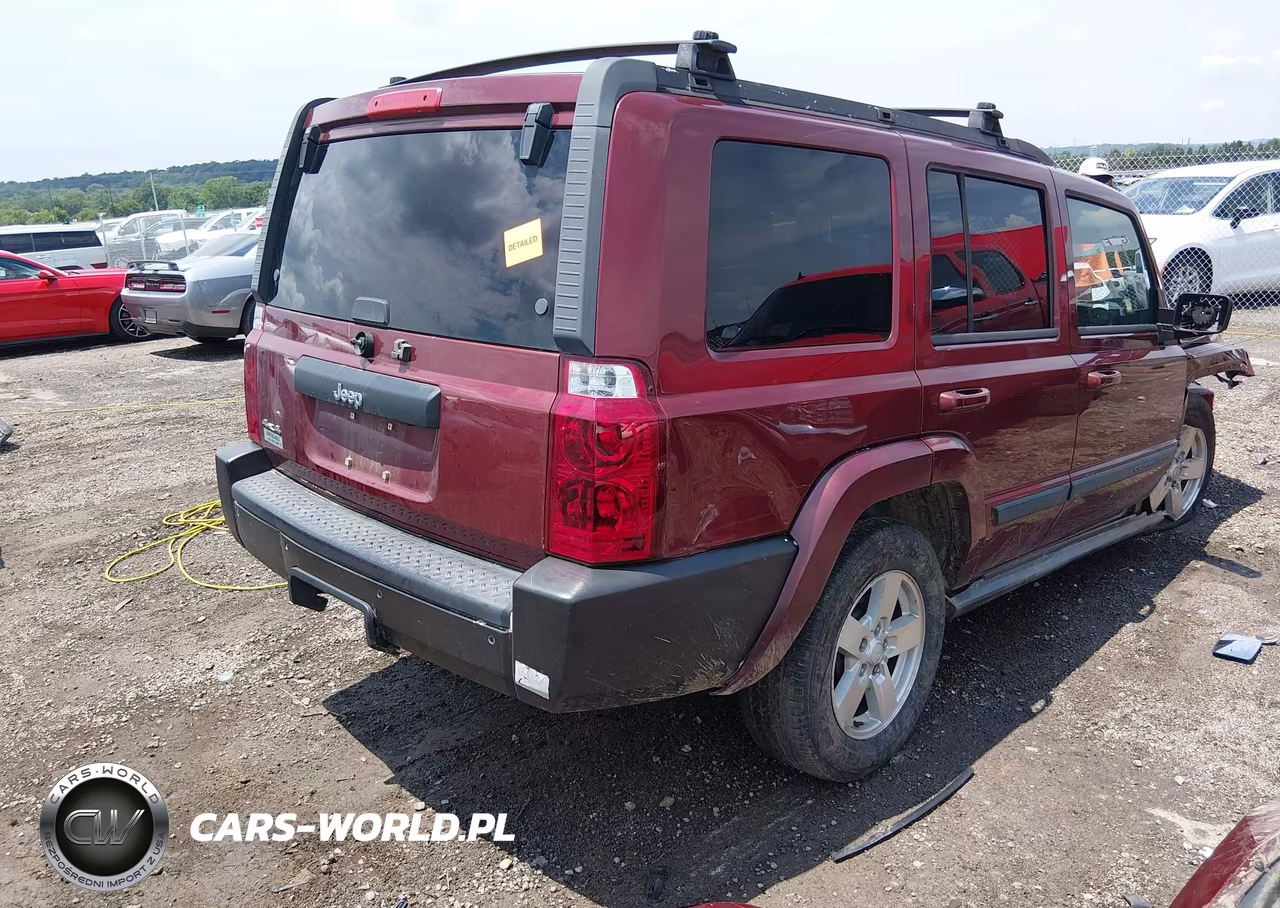 2007 Jeep Commander Sport VIN:1J8HG48K47C545874 - 4