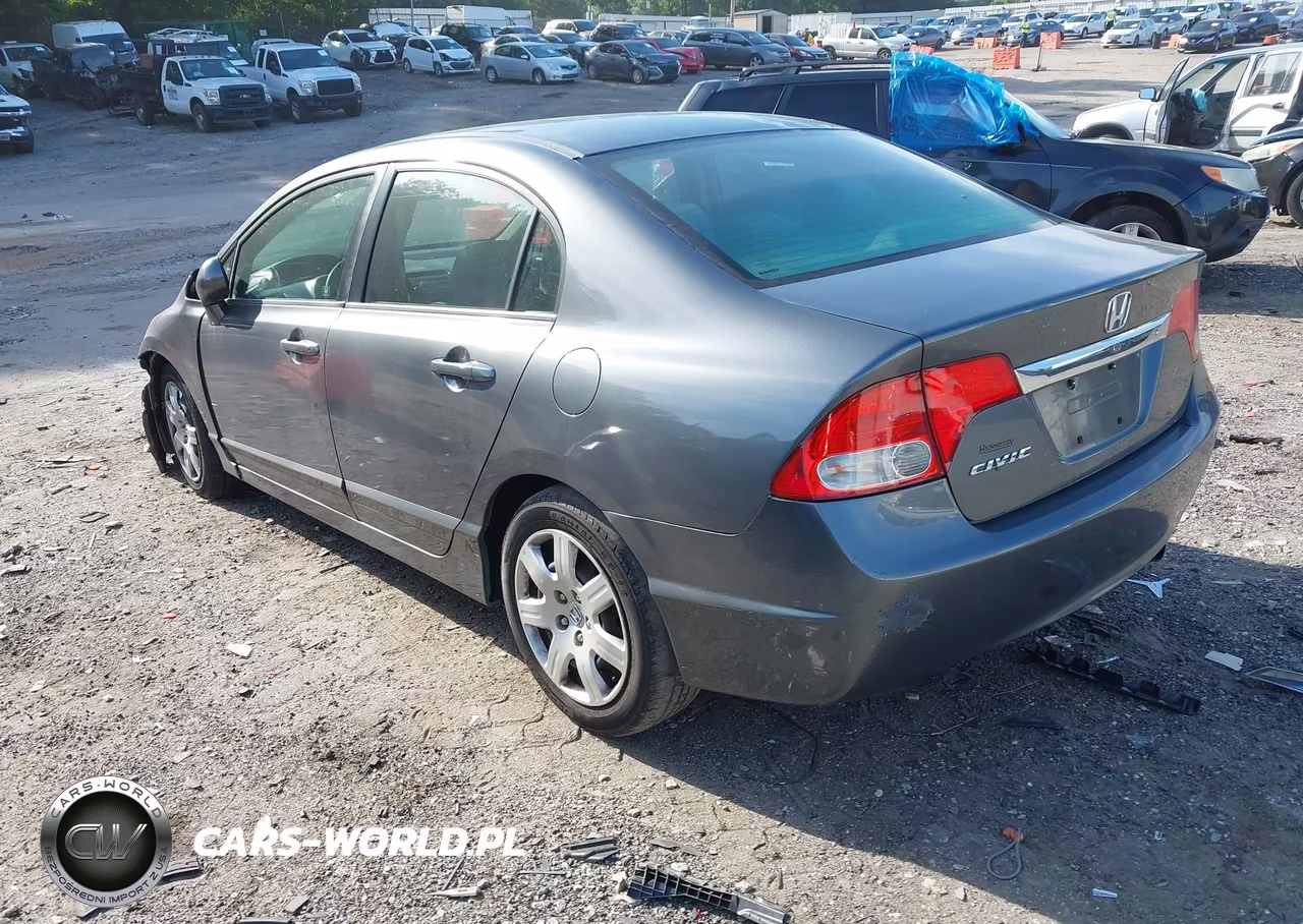 2011 Honda Civic Lx VIN:19XFA1F52BE049162 - 3