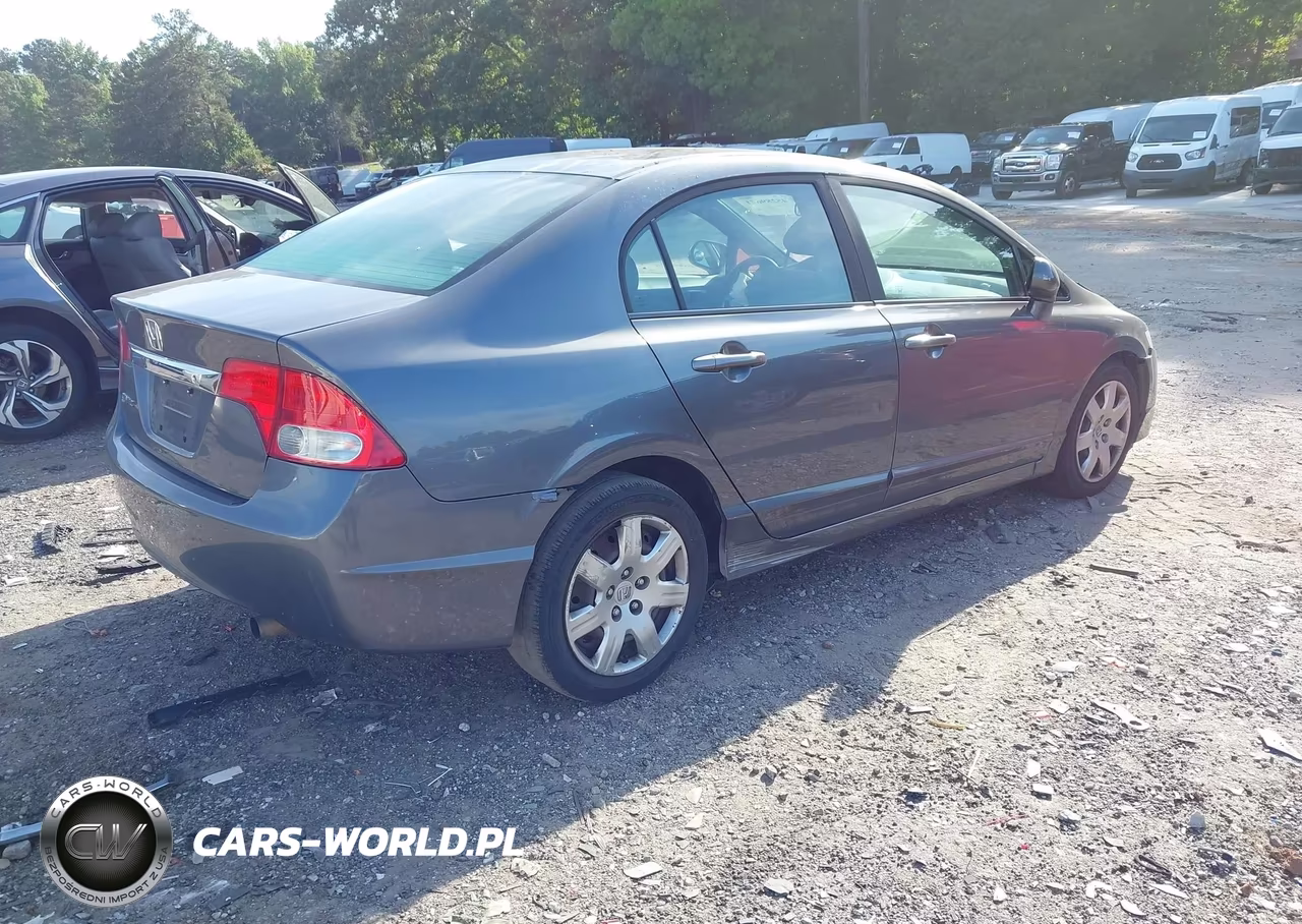 2011 Honda Civic Lx VIN:19XFA1F52BE049162 - 4