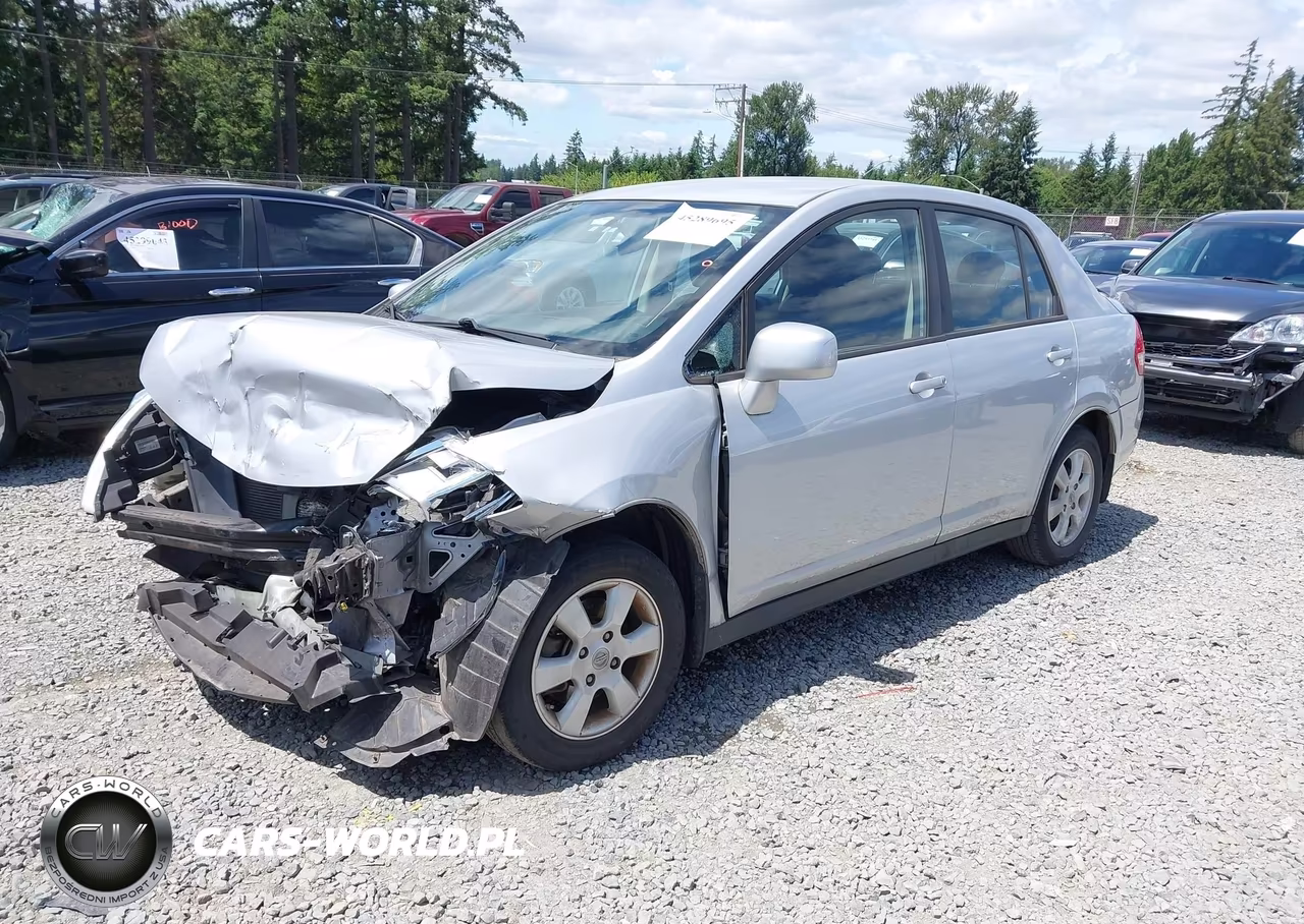 2010 Nissan Versa 1.8Sl VIN:3N1BC1AP2AL360833 - 2
