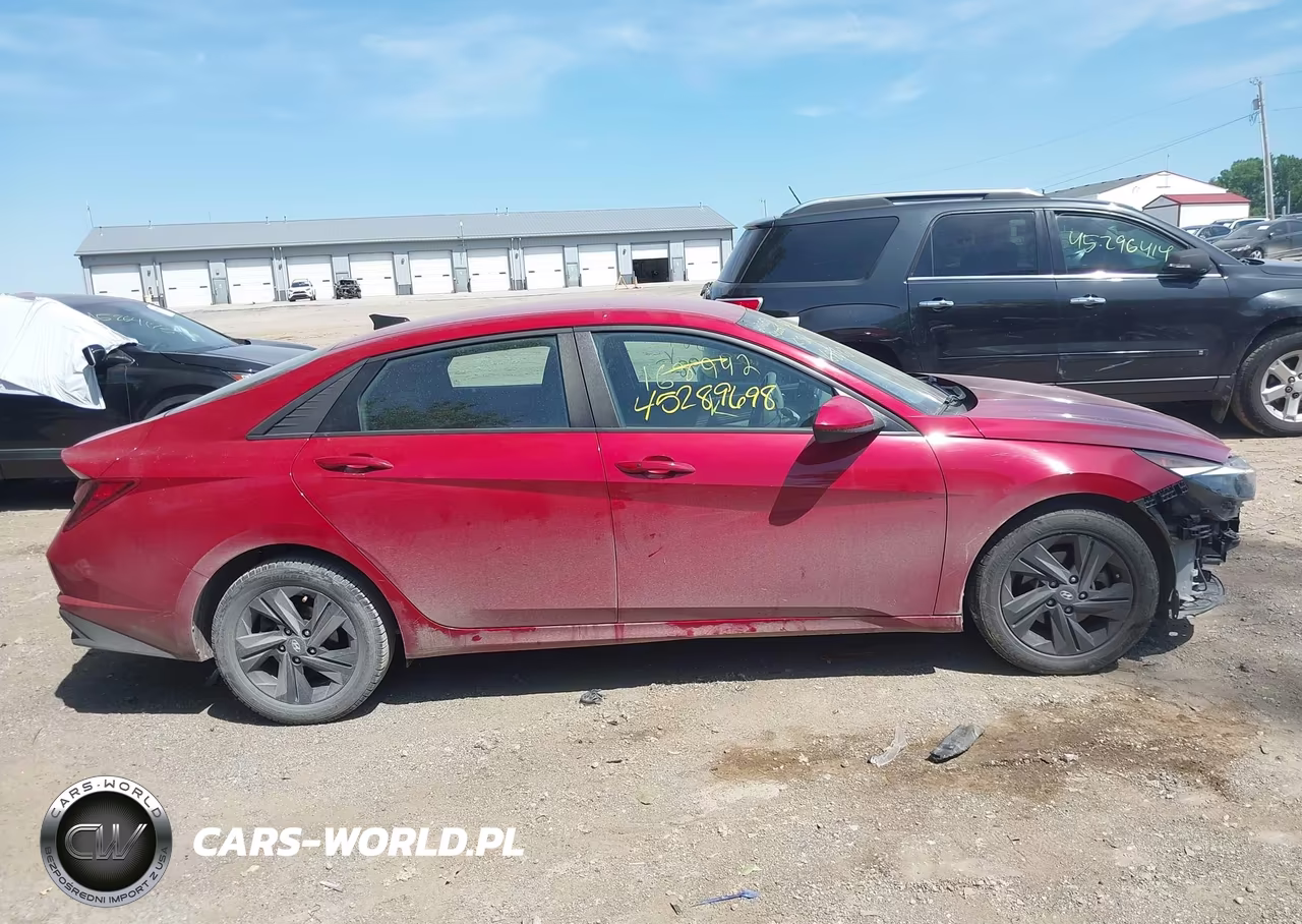 2021 Hyundai Elantra Sel VIN:KMHLS4AG6MU168942 - 13