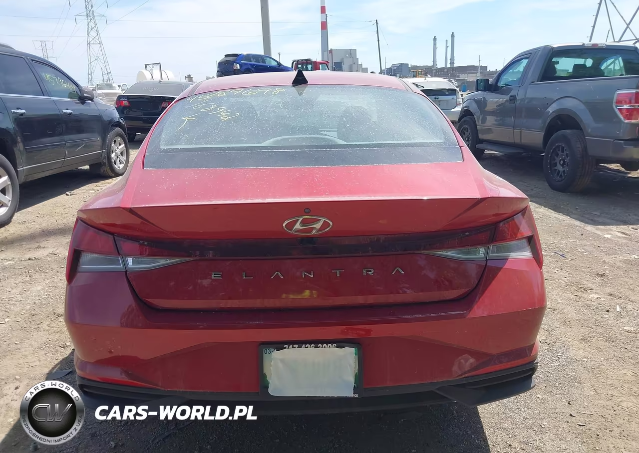 2021 Hyundai Elantra Sel VIN:KMHLS4AG6MU168942 - 16