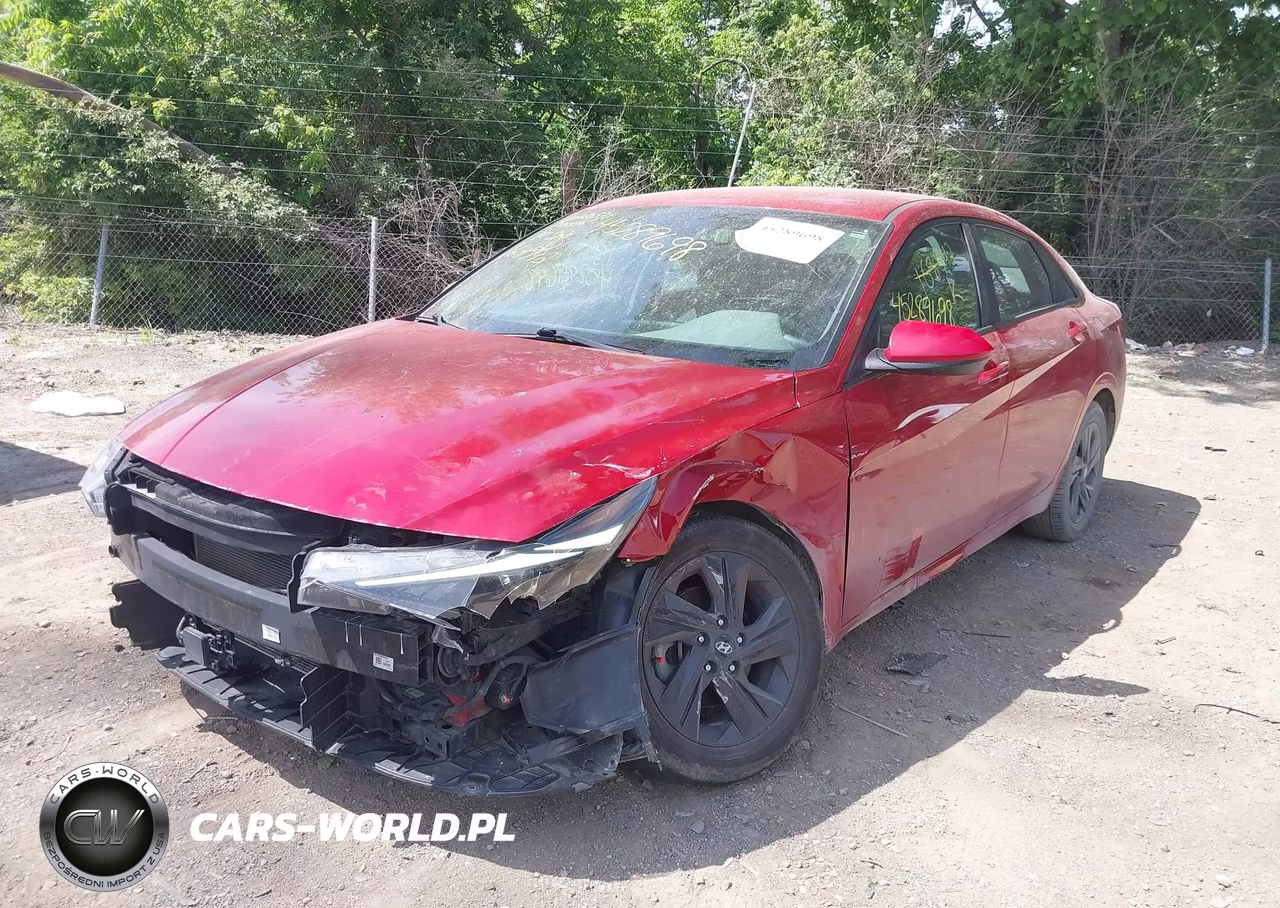 2021 Hyundai Elantra Sel VIN:KMHLS4AG6MU168942 - 6