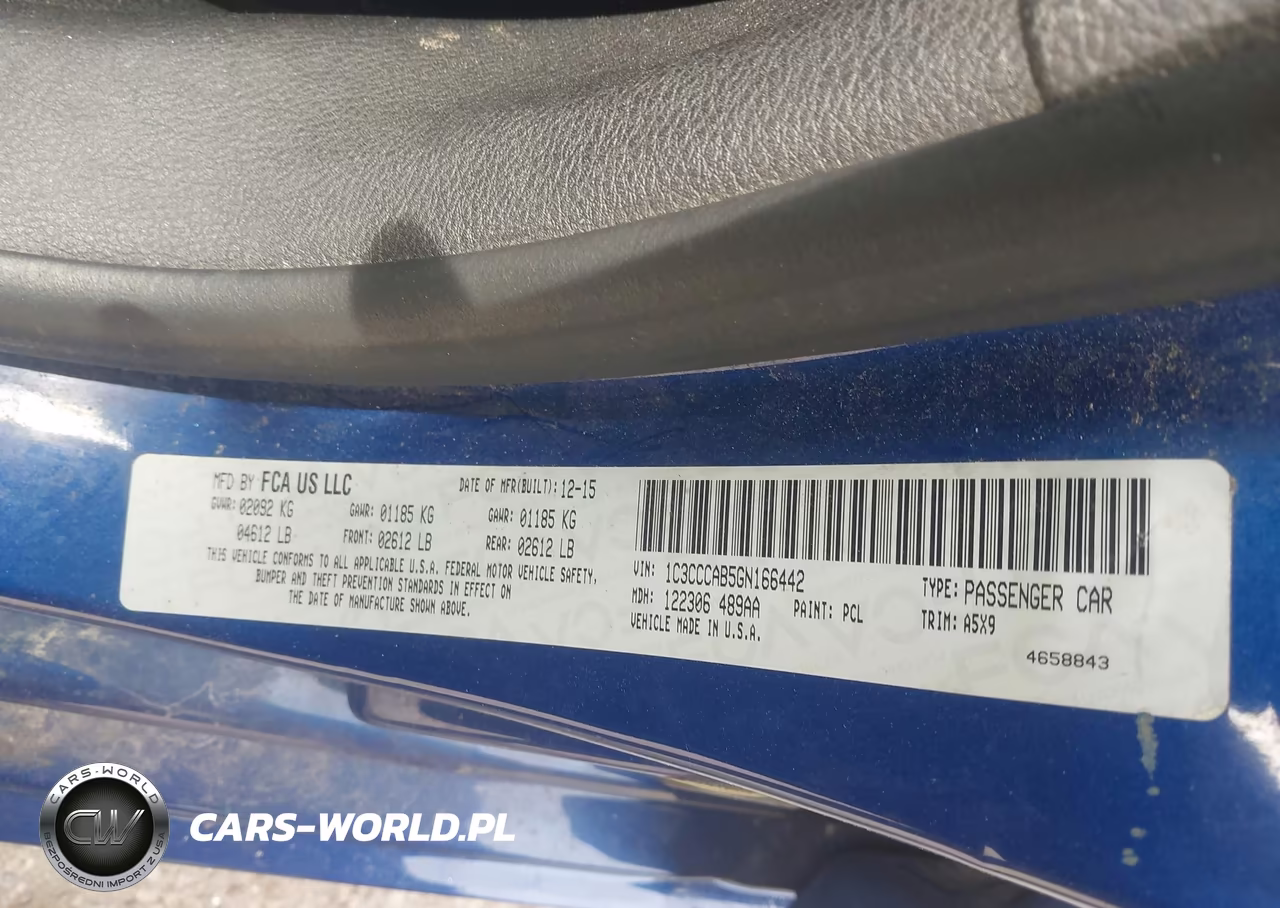 2016 Chrysler 200 Limited VIN:1C3CCCAB5GN166442 - 9