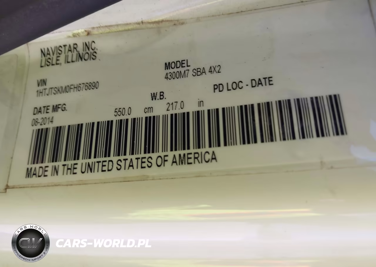 2015 International 4000 4300 VIN:1HTJTSKM0FH676890 - 9