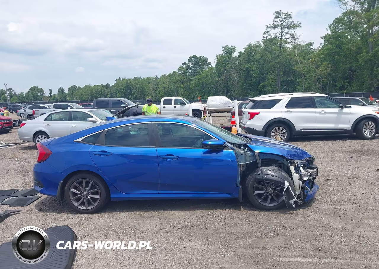 2020 Honda Civic Ex VIN:19XFC1F39LE011986 - 13