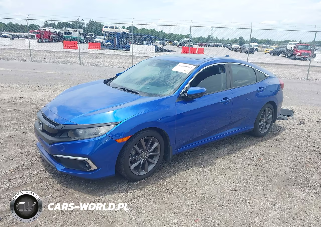 2020 Honda Civic Ex VIN:19XFC1F39LE011986 - 2