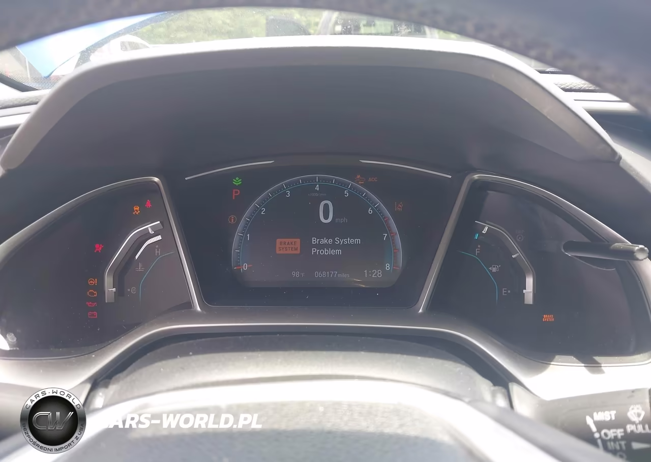 2020 Honda Civic Ex VIN:19XFC1F39LE011986 - 7