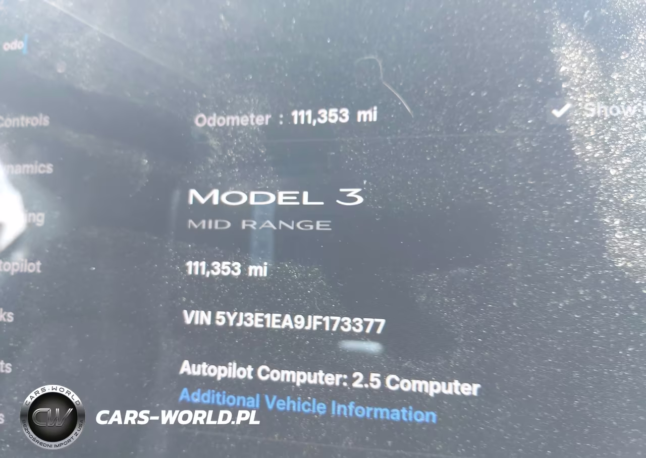 2018 Tesla Model 3 Long Range-Mid Range VIN:5YJ3E1EA9JF173377 - 7