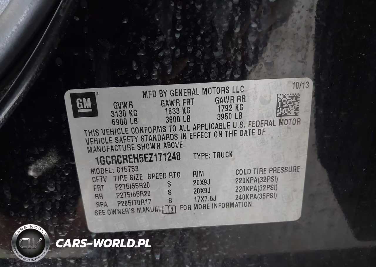 2014 Chevrolet Silverado 1500 1Lt VIN:1GCRCREH5EZ171248 - 9