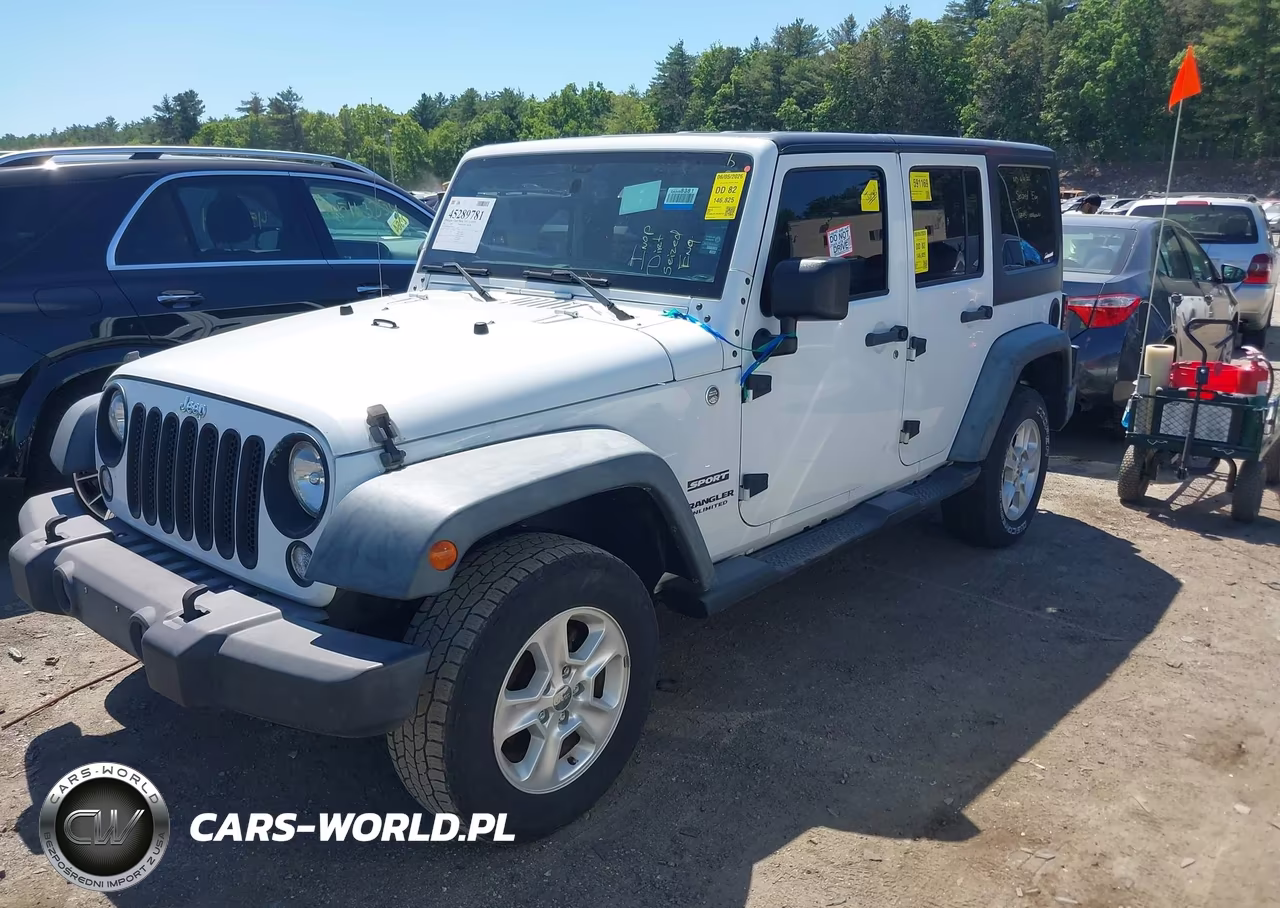 2015 Jeep Wrangler Unlimited Sport VIN:1C4BJWDG4FL541012 - 2