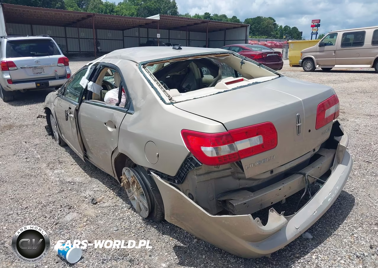 2008 Lincoln Mkz VIN:3LNHM26T28R622160 - 3