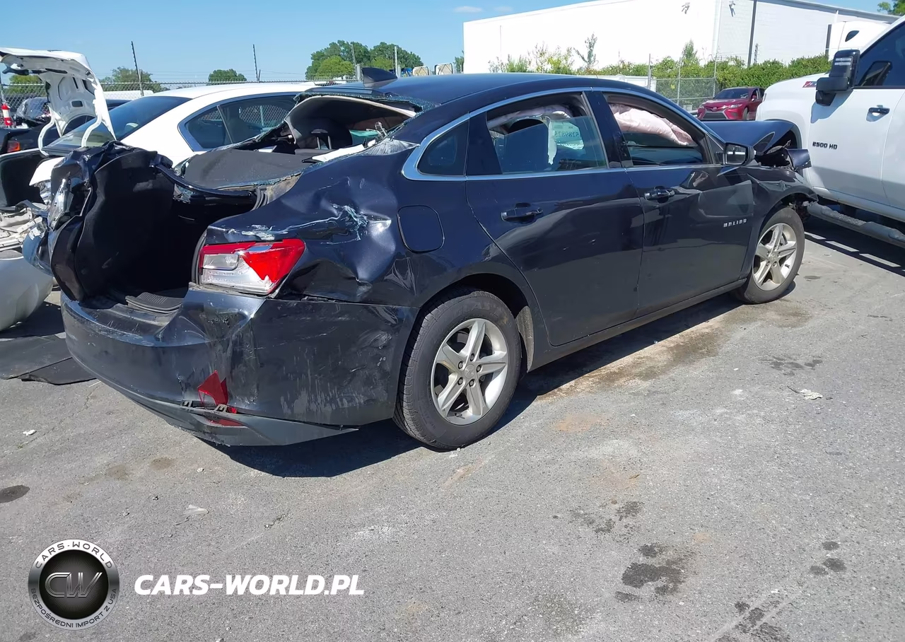 2022 Chevrolet Malibu Fwd Ls VIN:1G1ZB5ST5NF189182 - 4