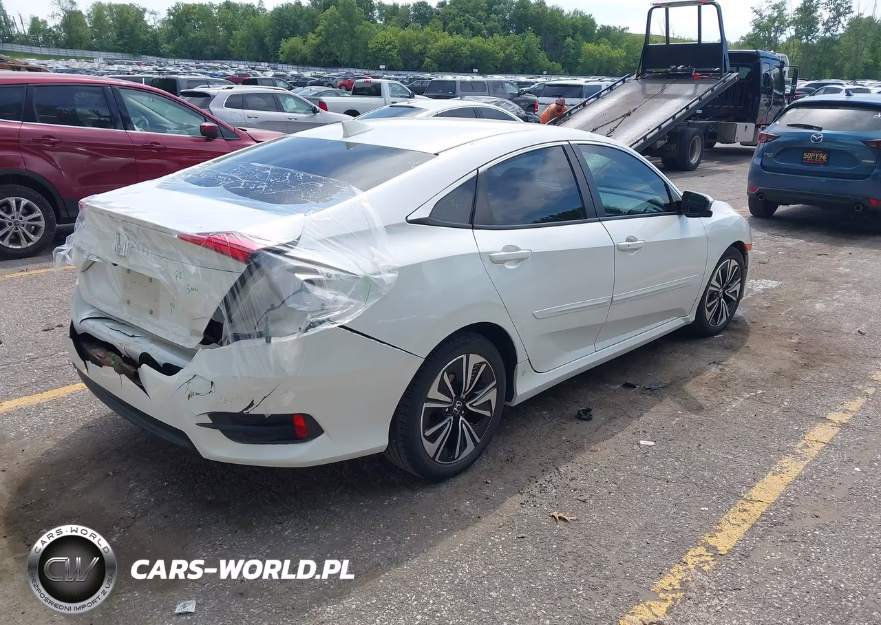 2017 Honda Civic Ex-T VIN:19XFC1F31HE011181 - 4