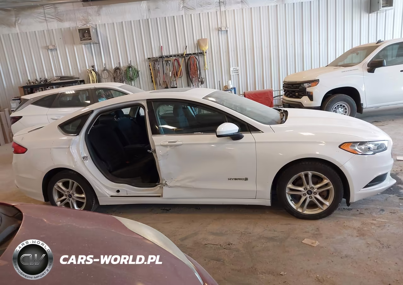 2018 Ford Fusion Hybrid Se VIN:3FA6P0LU0JR247871 - 12