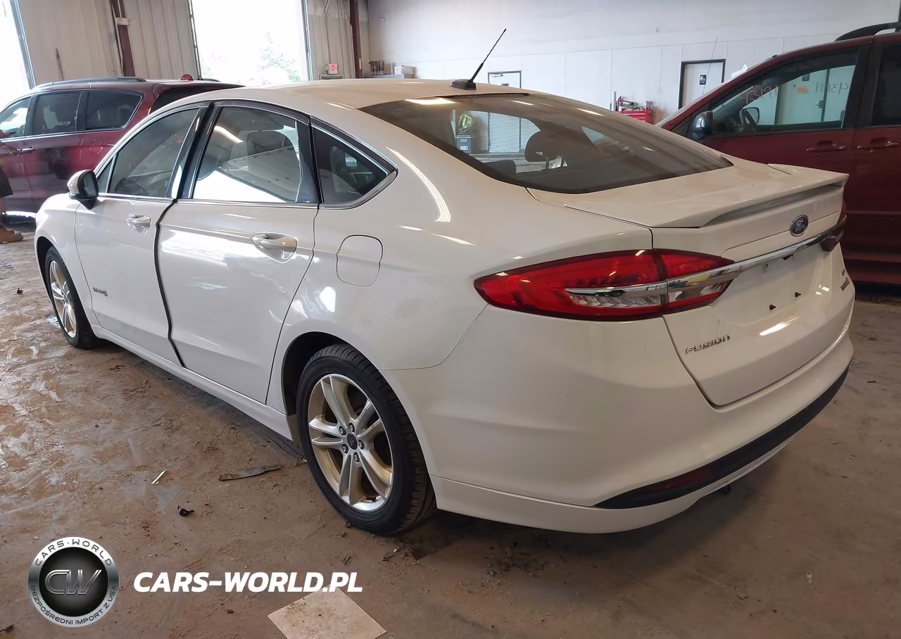 2018 Ford Fusion Hybrid Se VIN:3FA6P0LU0JR247871 - 3