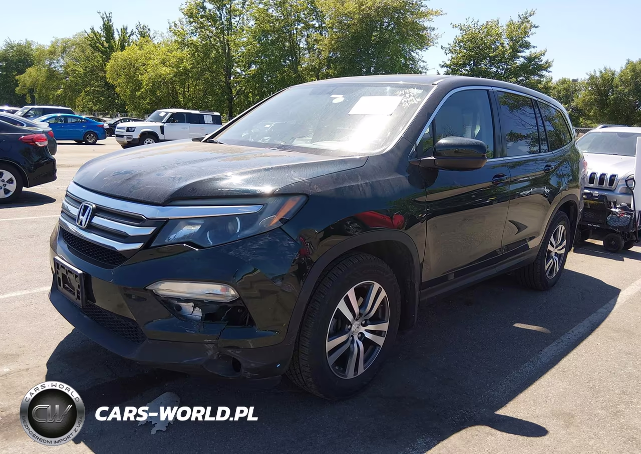 2016 Honda Pilot Ex-L VIN:5FNYF6H5XGB020028 - 2