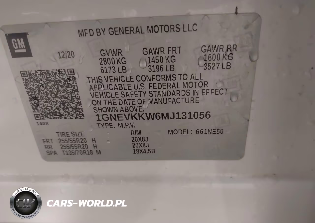2021 Chevrolet Traverse Awd Premier VIN:1GNEVKKW6MJ131056 - 9
