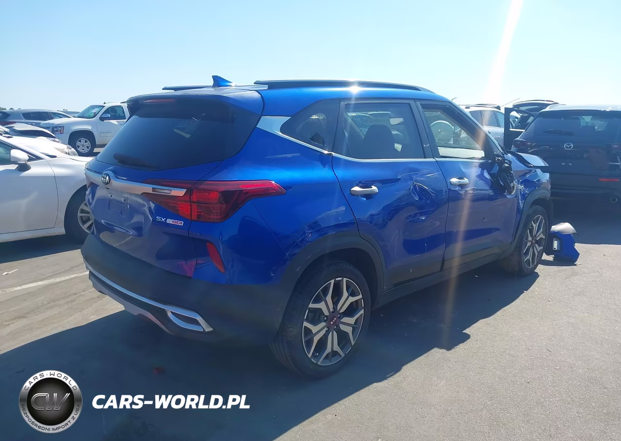 2021 Kia Seltos Sx Turbo VIN:KNDETCA20M7156809 - 4