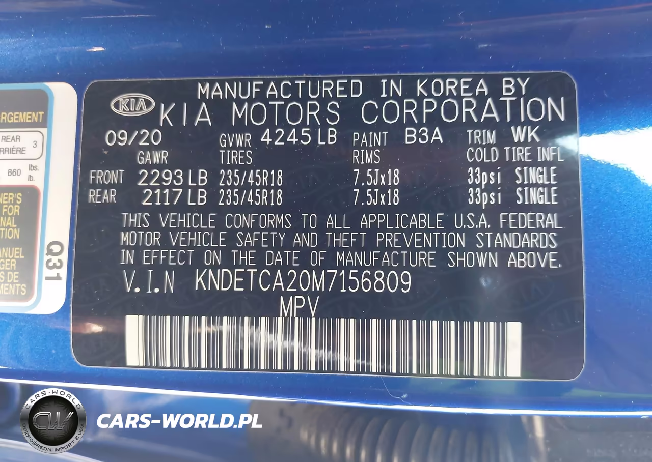2021 Kia Seltos Sx Turbo VIN:KNDETCA20M7156809 - 9