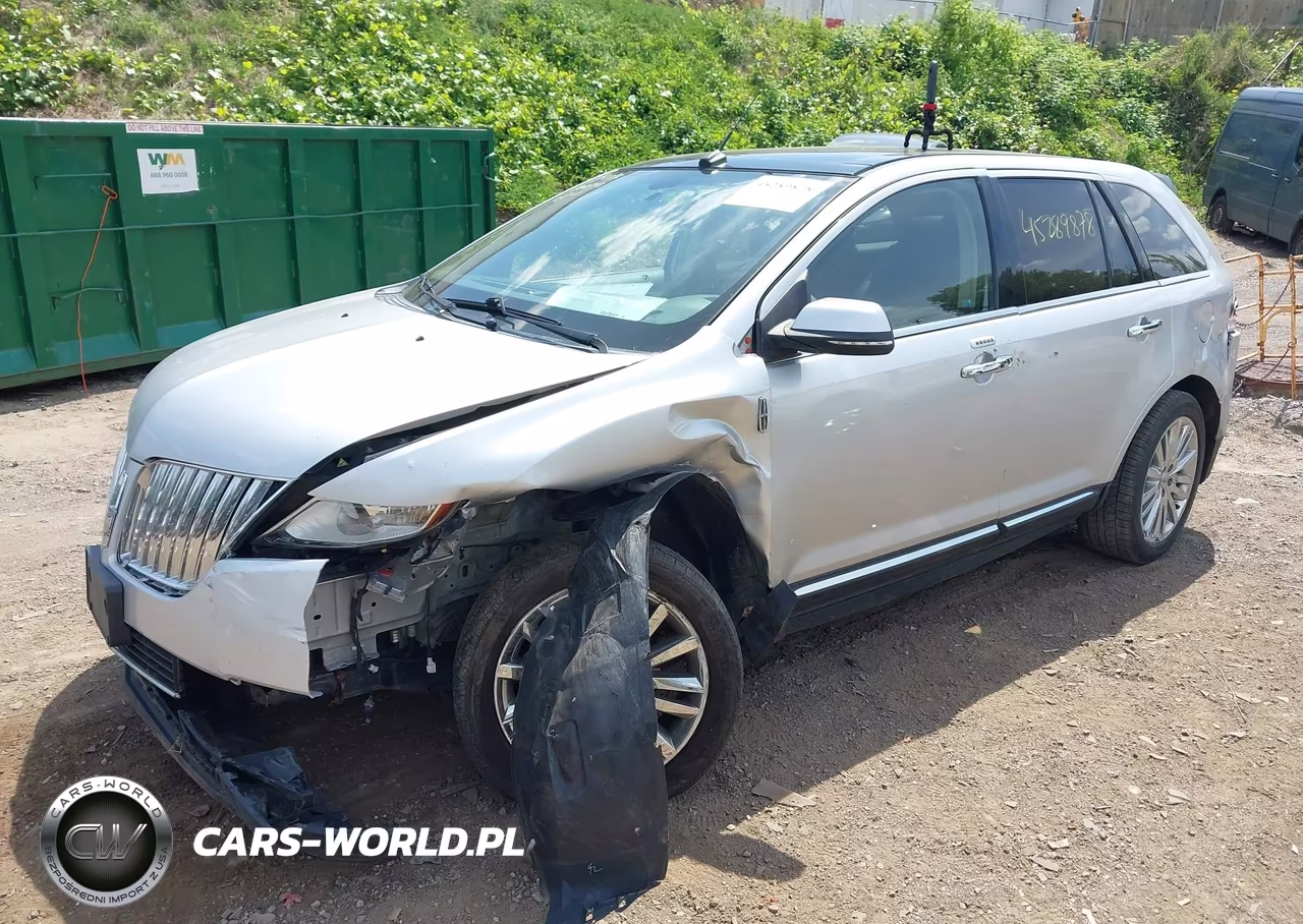 2013 Lincoln Mkx VIN:2LMDJ8JK0DBL37060 - 2