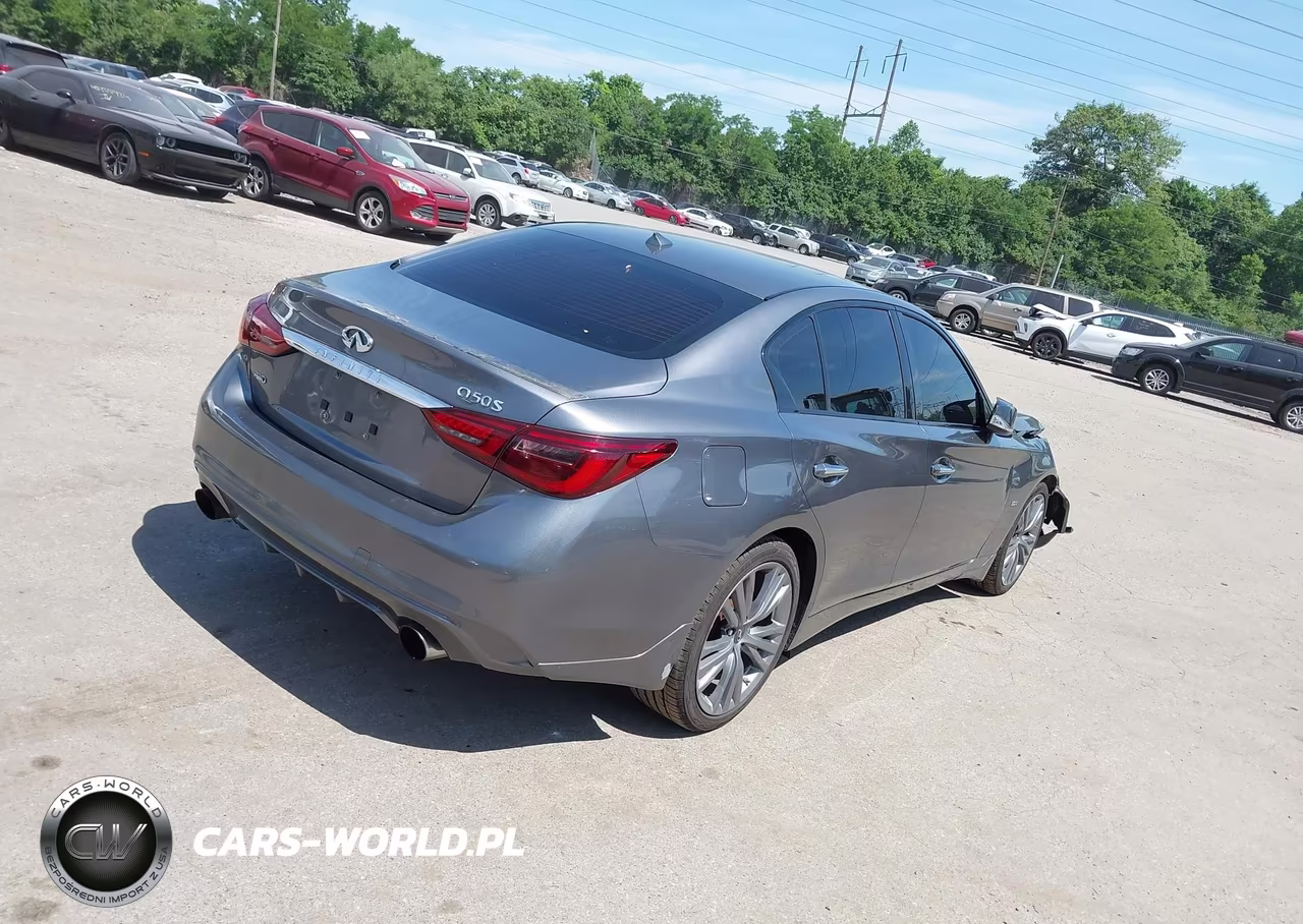 2018 Infiniti Q50 3.0T Sport VIN:JN1EV7AR8JM444107 - 4