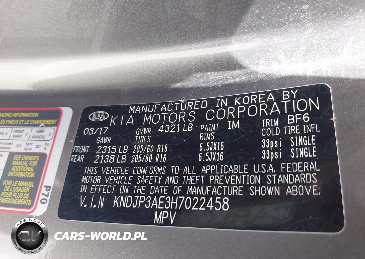 2017 Kia Soul Ev Eve VIN:KNDJP3AE3H7022458 - 9