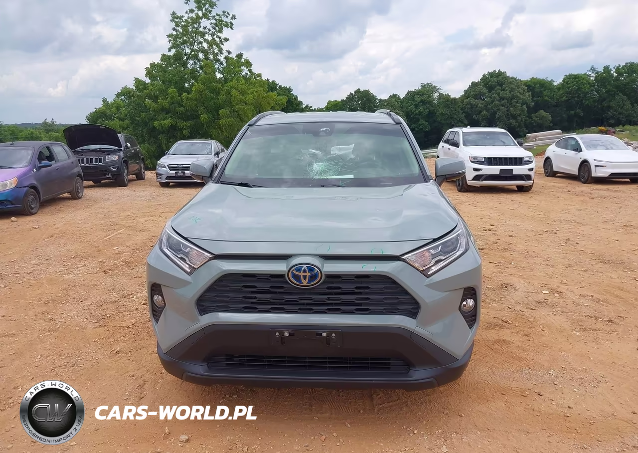 2021 Toyota Rav4 Hybrid Xle VIN:JTMRWRFV5MD101255 - 12