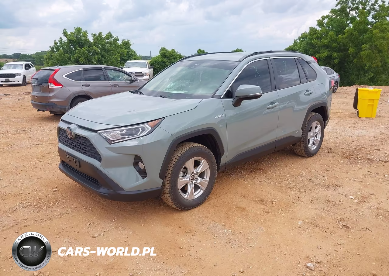 2021 Toyota Rav4 Hybrid Xle VIN:JTMRWRFV5MD101255 - 2