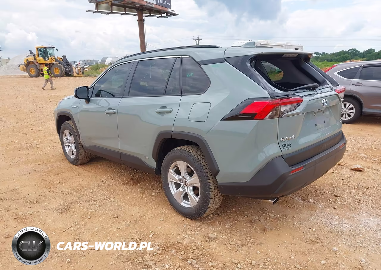 2021 Toyota Rav4 Hybrid Xle VIN:JTMRWRFV5MD101255 - 3