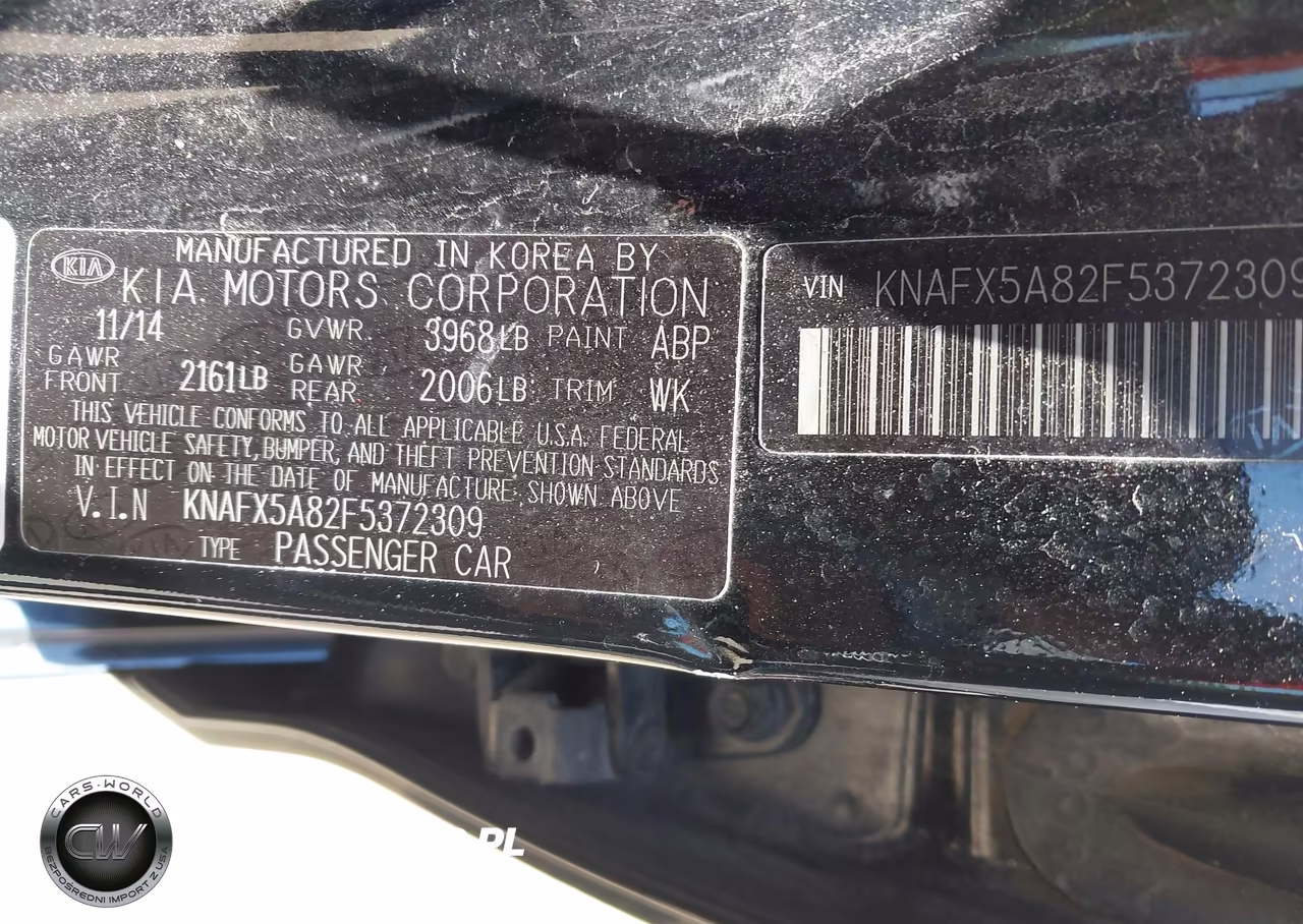 2015 Kia Forte Ex VIN:KNAFX5A82F5372309 - 9