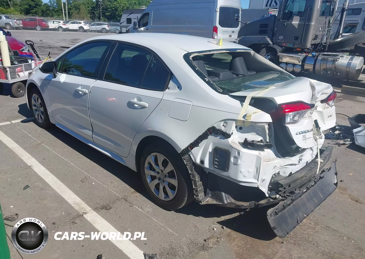 2022 Toyota Corolla Le VIN:5YFEPMAE2NP292685 - 3