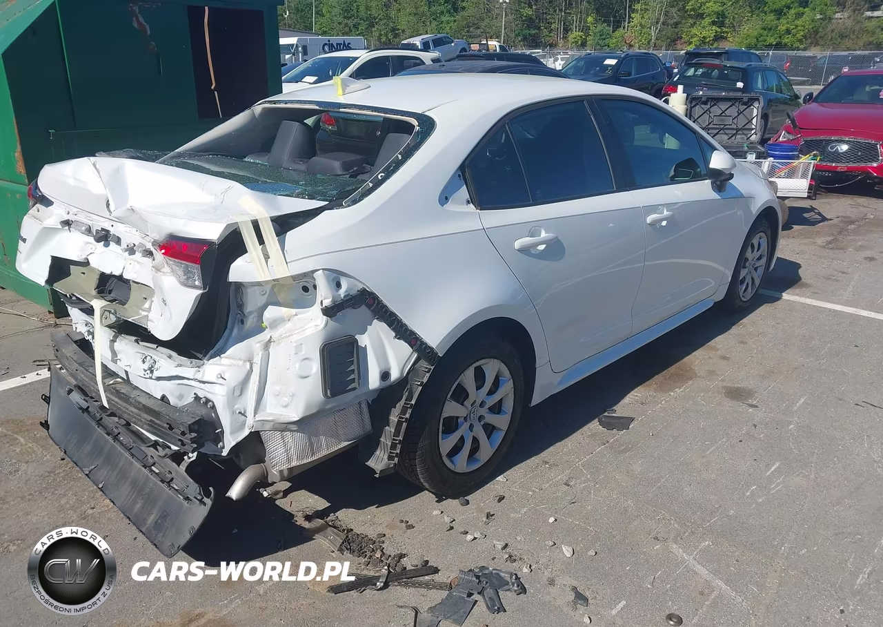 2022 Toyota Corolla Le VIN:5YFEPMAE2NP292685 - 4