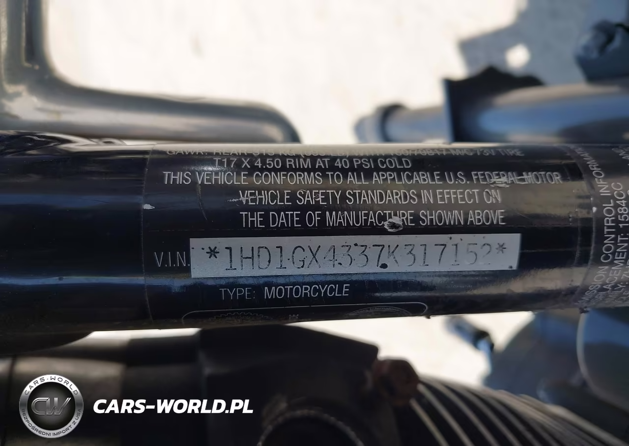 2007 Harley-Davidson Fxdbi California VIN:1HD1GX4337K317152 - 10
