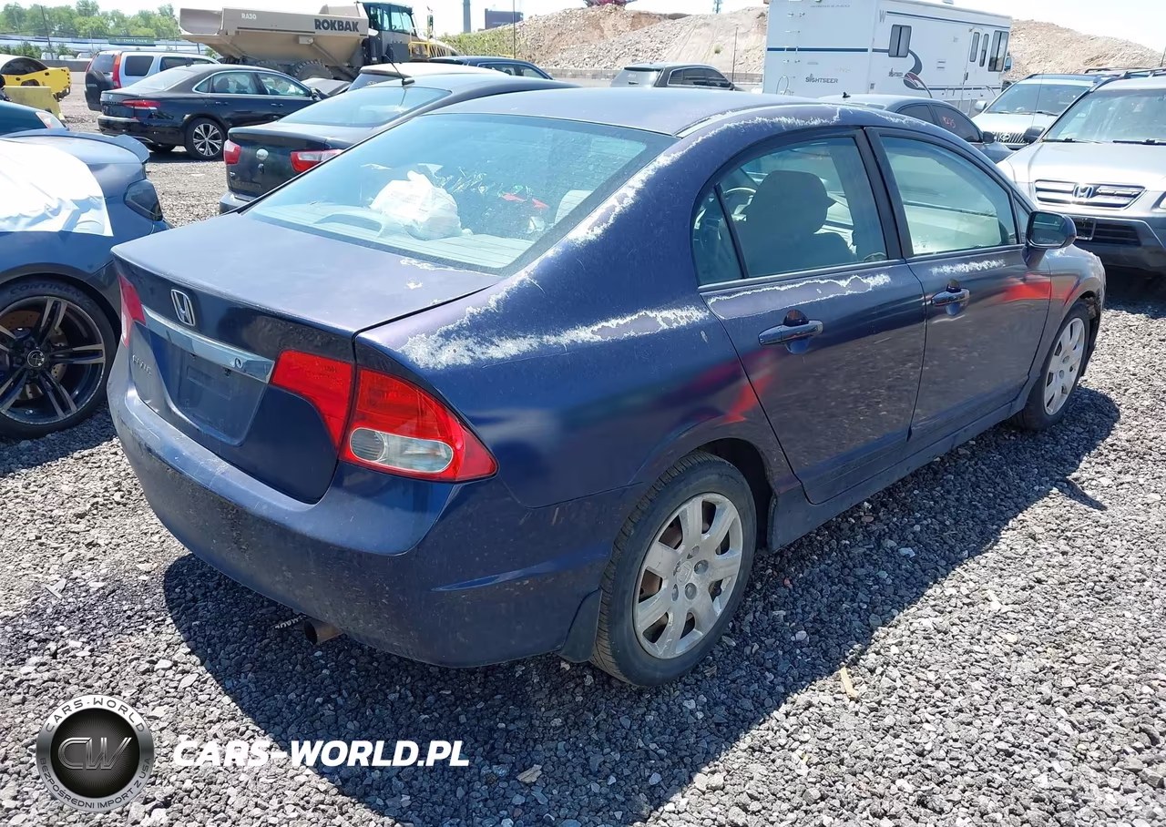 2009 Honda Civic Lx VIN:2HGFA16529H527497 - 4