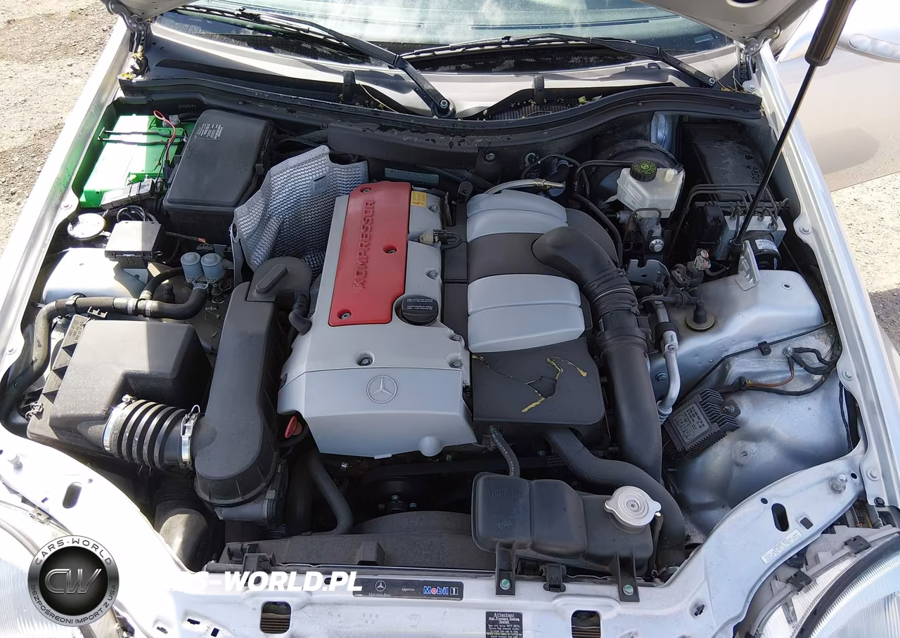 2002 Mercedes-Benz Slk 230 Kompressor VIN:WDBKK49F32F260649 - 10